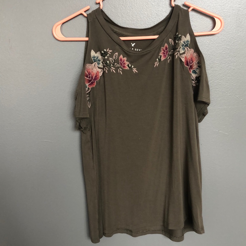 Cold shoulder t-shirt